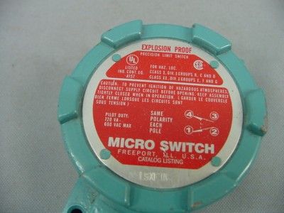 Micro Switch Explosion Proof Limit Switch LSXF3K New  