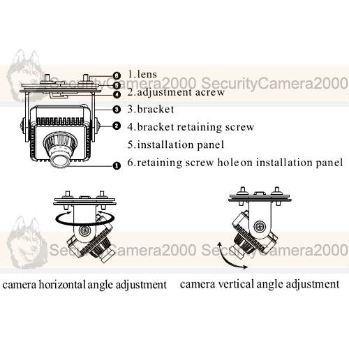 690TVL Ultra WDR Pixim HD CCTV Mini Camera 3.7mm Pinhole Lens