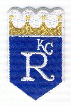 KANSAS CITY ROYALS MLB BASEBALL 2.5 TEAM LOGO PATCH  