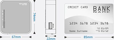   3G/3.75G USB Modem Share Internet Wireless N Router TL MR3020  