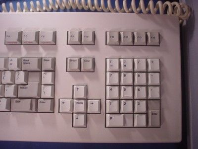 AT&T Clicky VINTAGE KEYBOARD Model 33401 IBM  