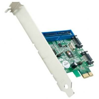 SIIG Controller Card SC SA0E12 S1 DisplayPort 6Gb/s 2x SATA/1xPATA PCI 