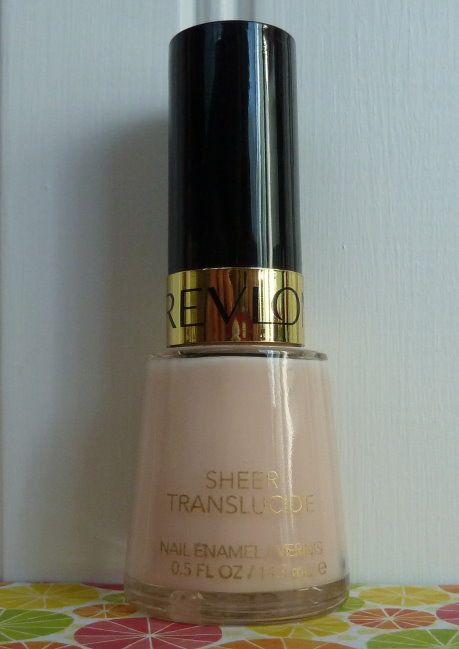 REVLON SHEER NAIL COLOR POLISH ENAMEL BARELY PEACH 910  