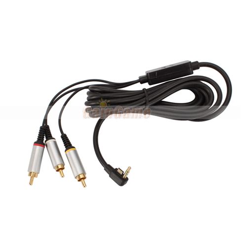 AV VIDEO RCA CABLE FOR SONY PSP SLIM LITE 2000/3000  