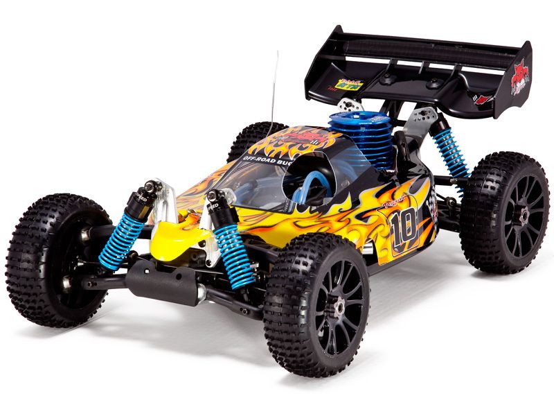 Nitro Gas RC Buggy New Hurricane XTR 1/8 Scale Radio Control Truck 4WD 