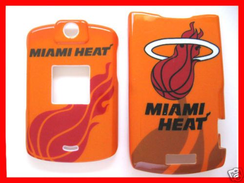 MIAMI HEAT HARD COVER CASE for MOTOROLA RAZR RAZOR V3  