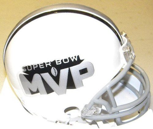 SUPER BOWL MVP NFL RIDDELL MINI FOOTBALL HELMET  