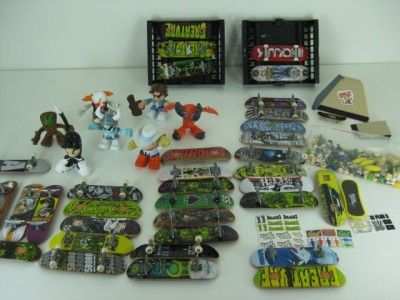 Lot Of Tech Deck Finger Boards & Dudes 35 Skate Boards  