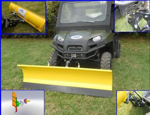 Polaris Ranger 72 Snow Plow. Fits Mid Size and Full Size Rangers 