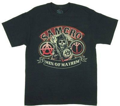 Men Of Mayhem   Sons Of Anarchy T shirt  