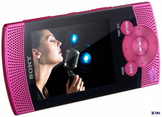 Sony Network Walkman Recorder NWZ S544 8GB FM  PLAYER NWZS544 PINK 