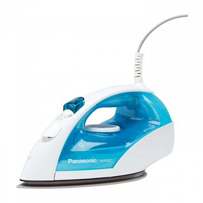 Panasonic NIE200T 1200 Watt Steam Iron Blue White Automatic Steaming 