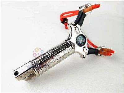 Stainless slingshot Semi automatic Reload Storage Catapult ammo holder 