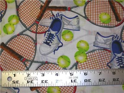 New Tennis Fabric BTY Racket Ball Shoes Sports  