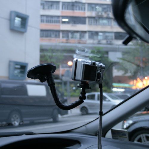   Suction Cup Video Camera Swivel Mount Tripod Support Holder  