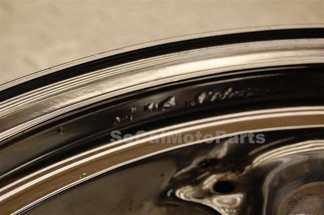  96 97 Kawasaki Ninja ZX9R ZX9 R Front rear wheel rim rims set CHROME 