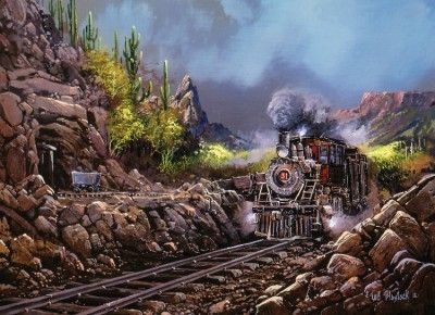 NEW   Steaming through Rio Verde Canyon 1000 pc Jigsaw Puzzle 